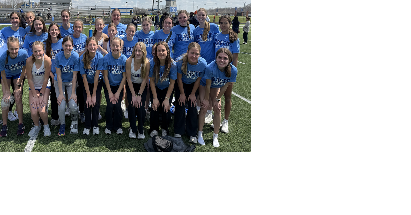 Lady Bulldogs win Ron Raver Relays title