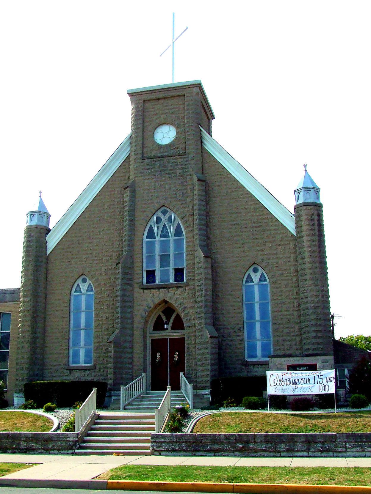 175 years and growing First Christian Church to celebrate milestone
