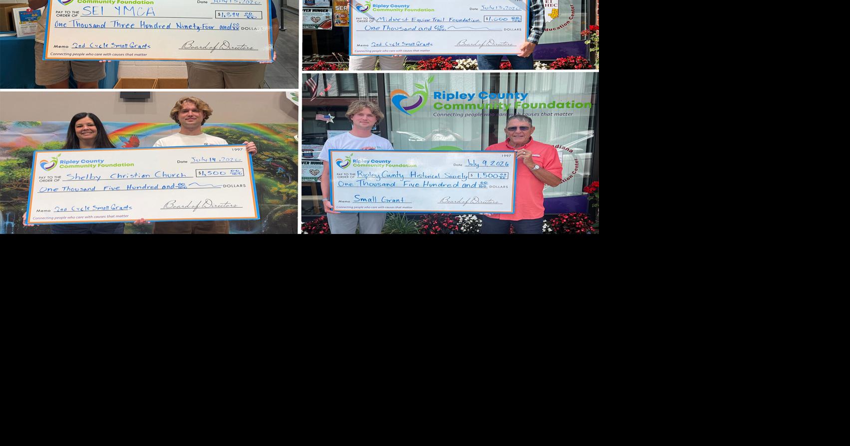 Ripley County Community Foundation awards grants