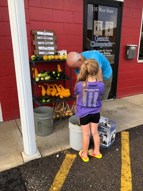 Helping Papaw Dale