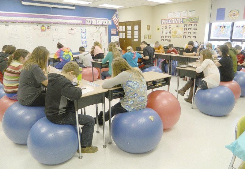 Stability Balls In Place Of Chairs In Classroom Pay Off Local