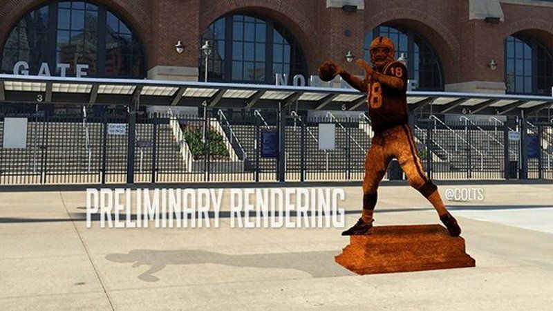 Colts Retire Peyton Manning's Jersey & Announce Statue (Full)