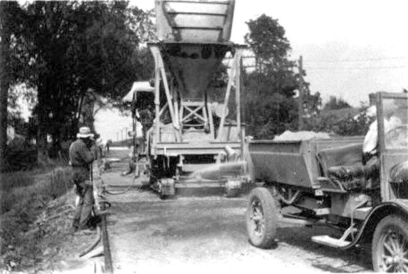 History of 'The Concrete Road' shared Columns