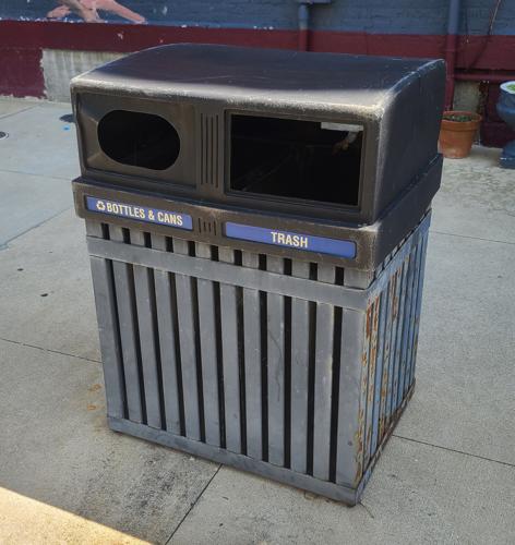Downtown to receive new trash/recycling receptacles