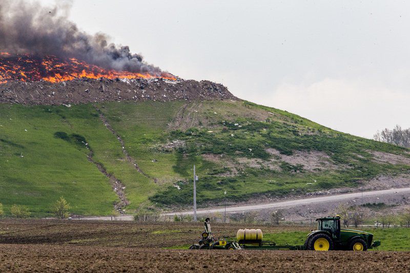 Landfill fire sends huge smoke plume over northern Indiana News