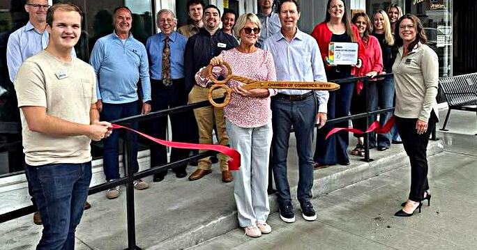 Double ribbon cutting in downtown Greensburg