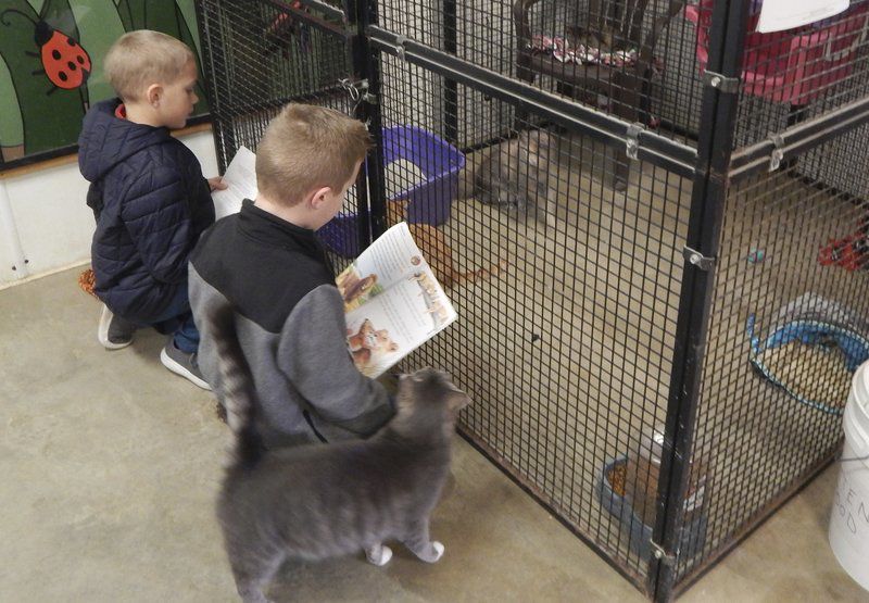 North Decatur Epic readers visit animal shelter Community