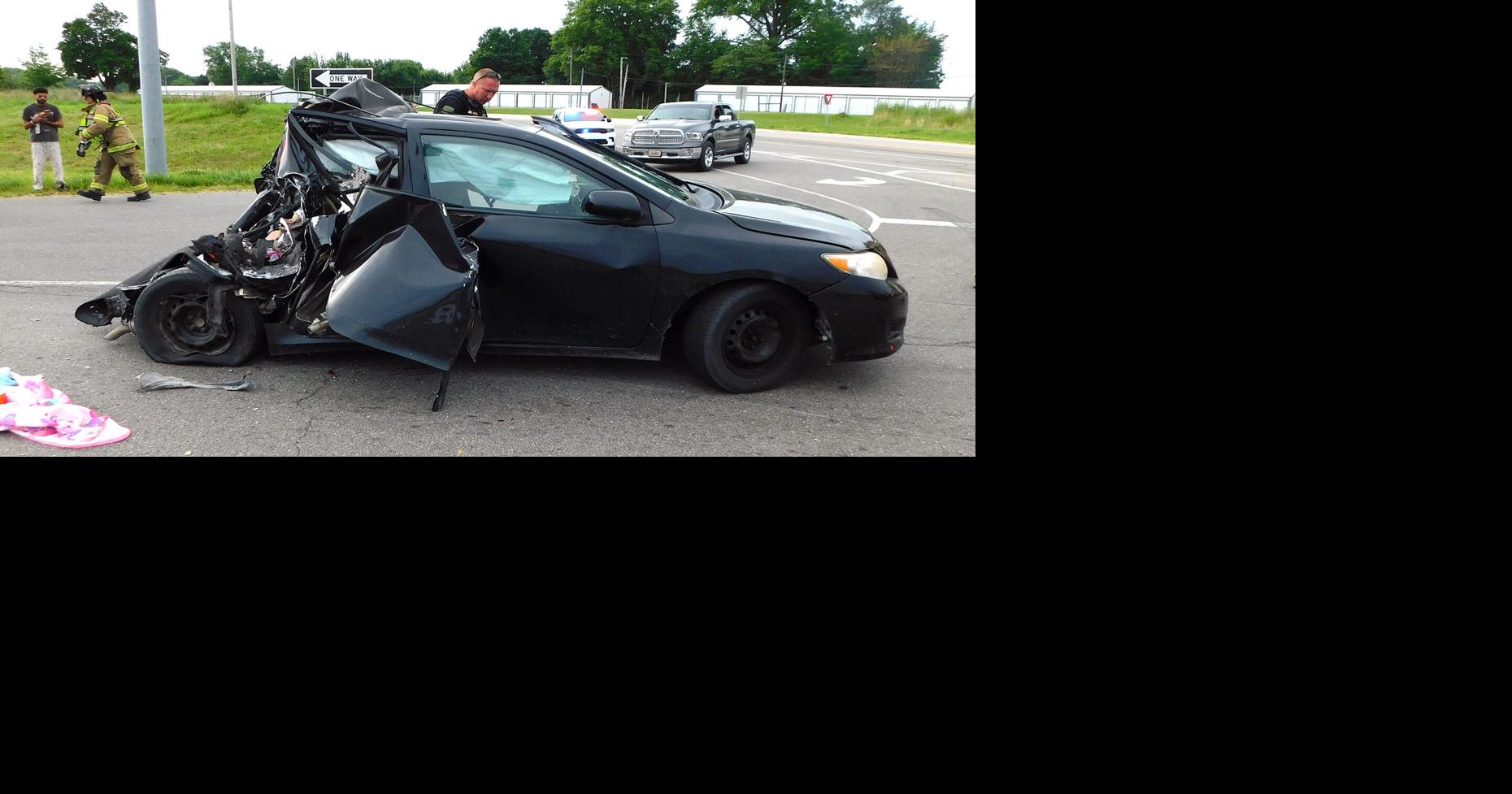Milan woman injured in Monday morning accident
