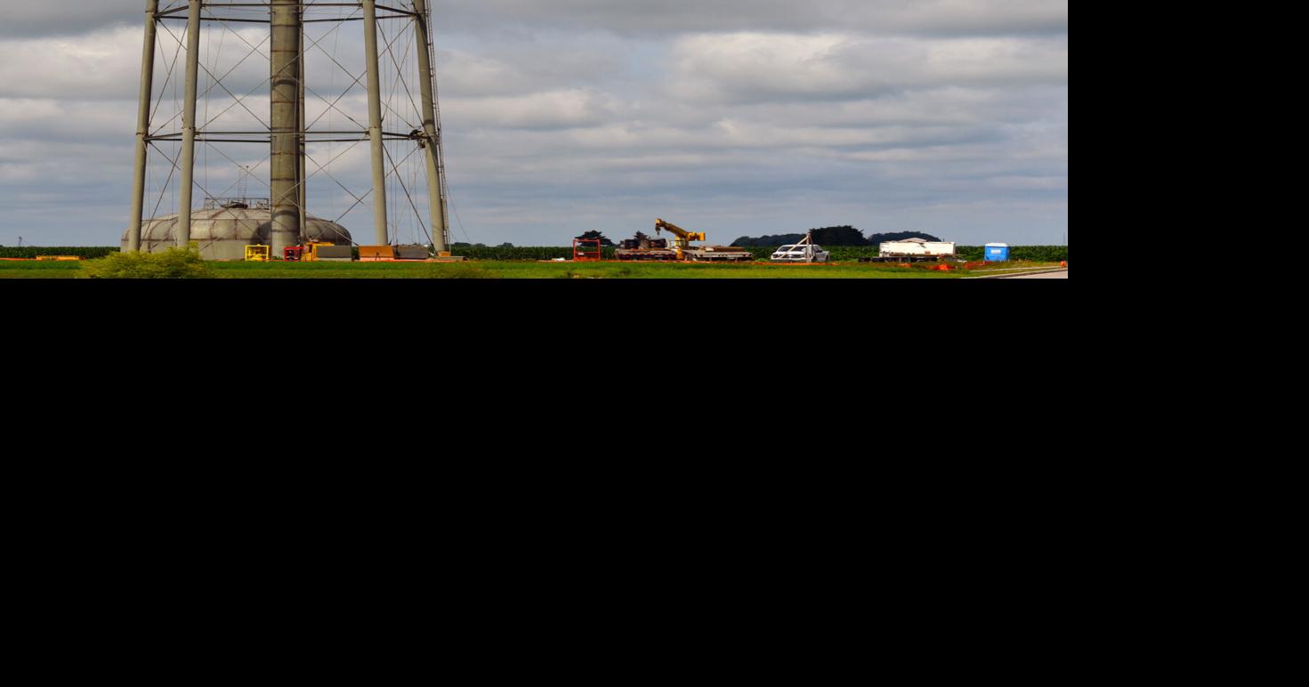 Work continues on new Rushville water tower Local News