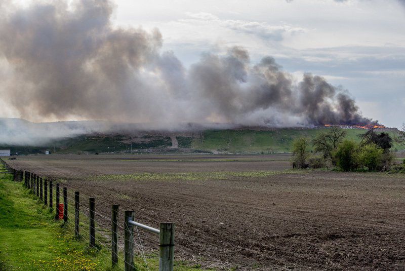 Landfill fire sends huge smoke plume over northern Indiana News