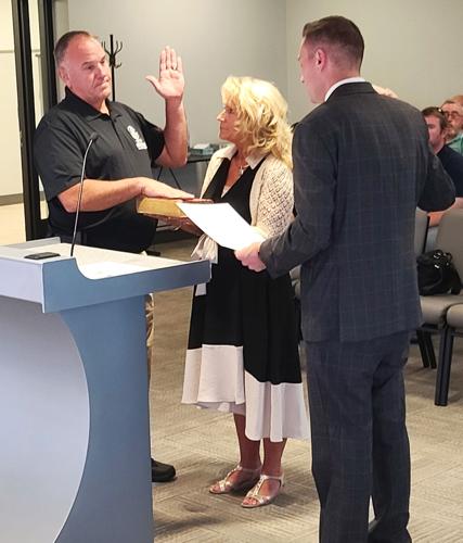 Rohr sworn in as GCHS SRO officer