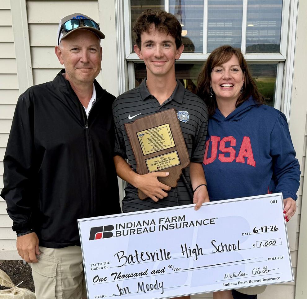 Batesville's Moody receives Fred A. Keesling Mental Attitude Award