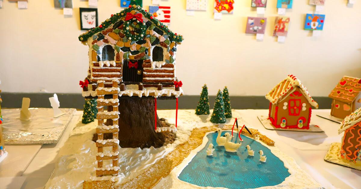 Gingerbread Show on display at Art on the Square Gallery