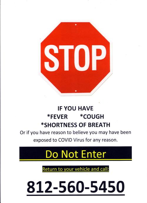VIRUS STOP SIGN