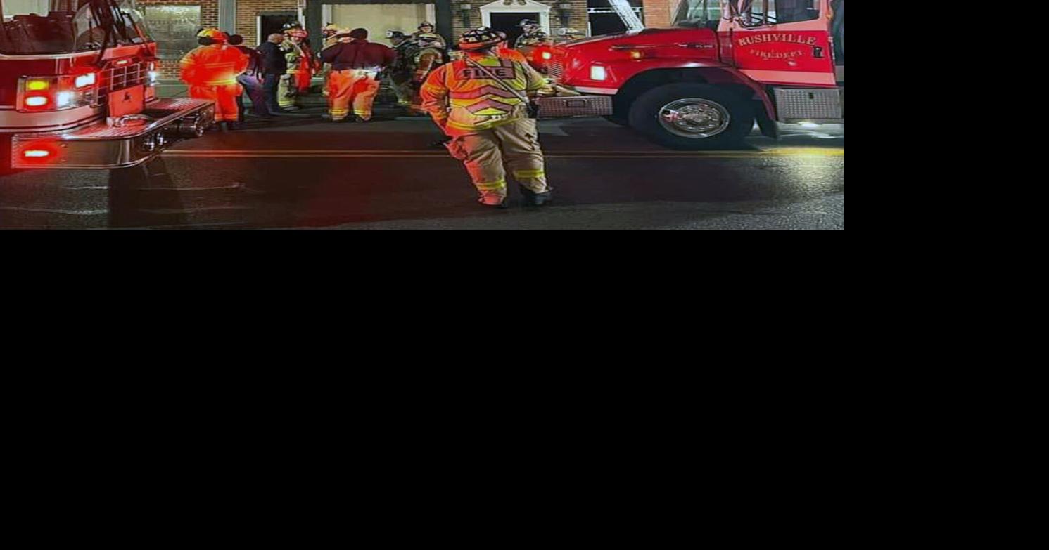 Fire in downtown Rushville pic2