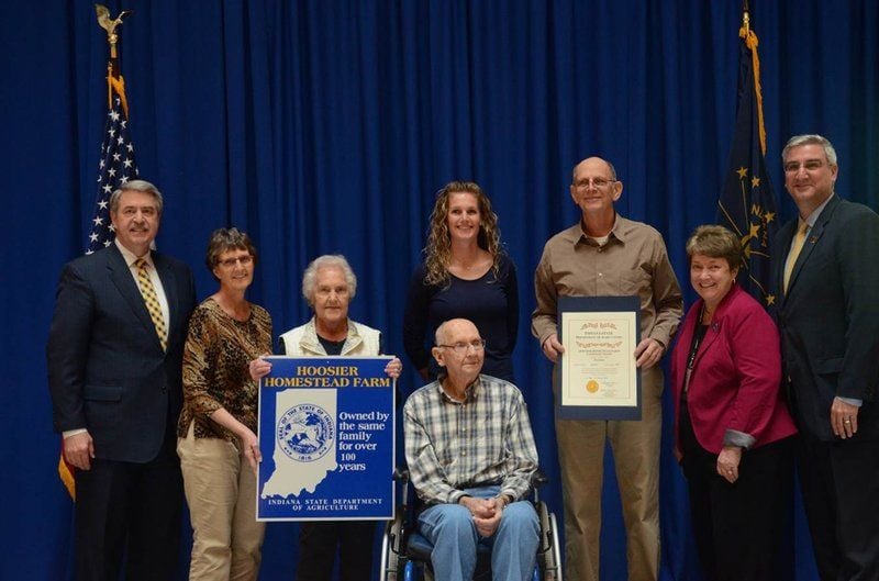 Two Decatur County families honored with Hoosier Homestead Awards ...