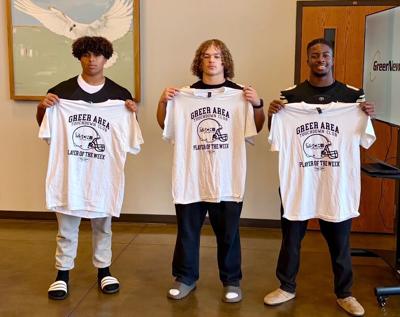 Greer TD club Players of Week 2