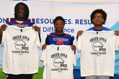 Greer area TD Club week 7 POTW