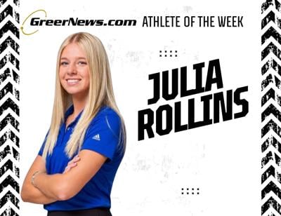 GreerNews Athlete of the Week winner - 1