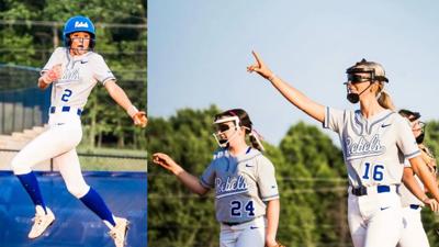 Byrnes softball collage