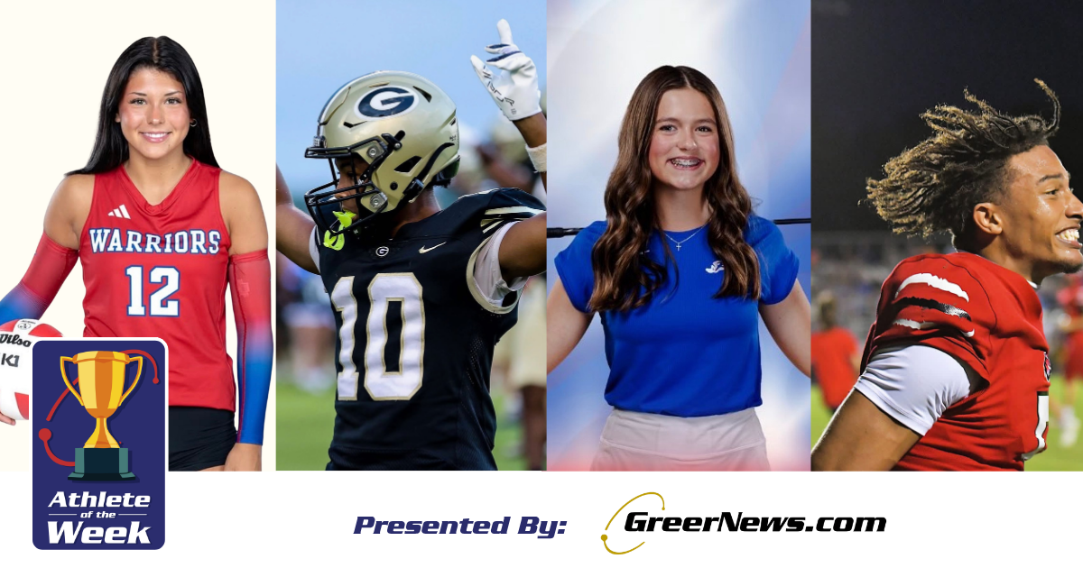 Vote now for GreerNews.com Athlete of the Week