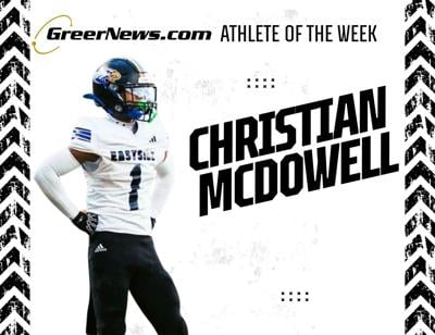 GreerNews Athlete of the Week winner - 1