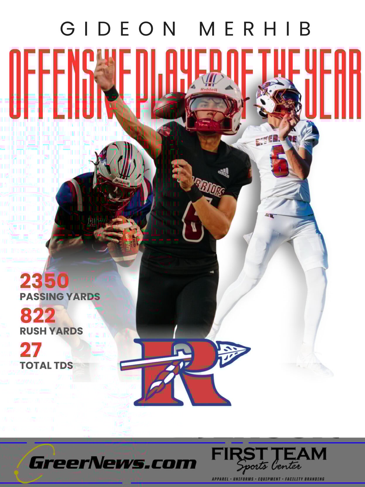 Red Modern Football Team Starting Lineup Instagram Post - 10