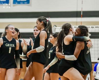 Greer vball sweeps Camden pic