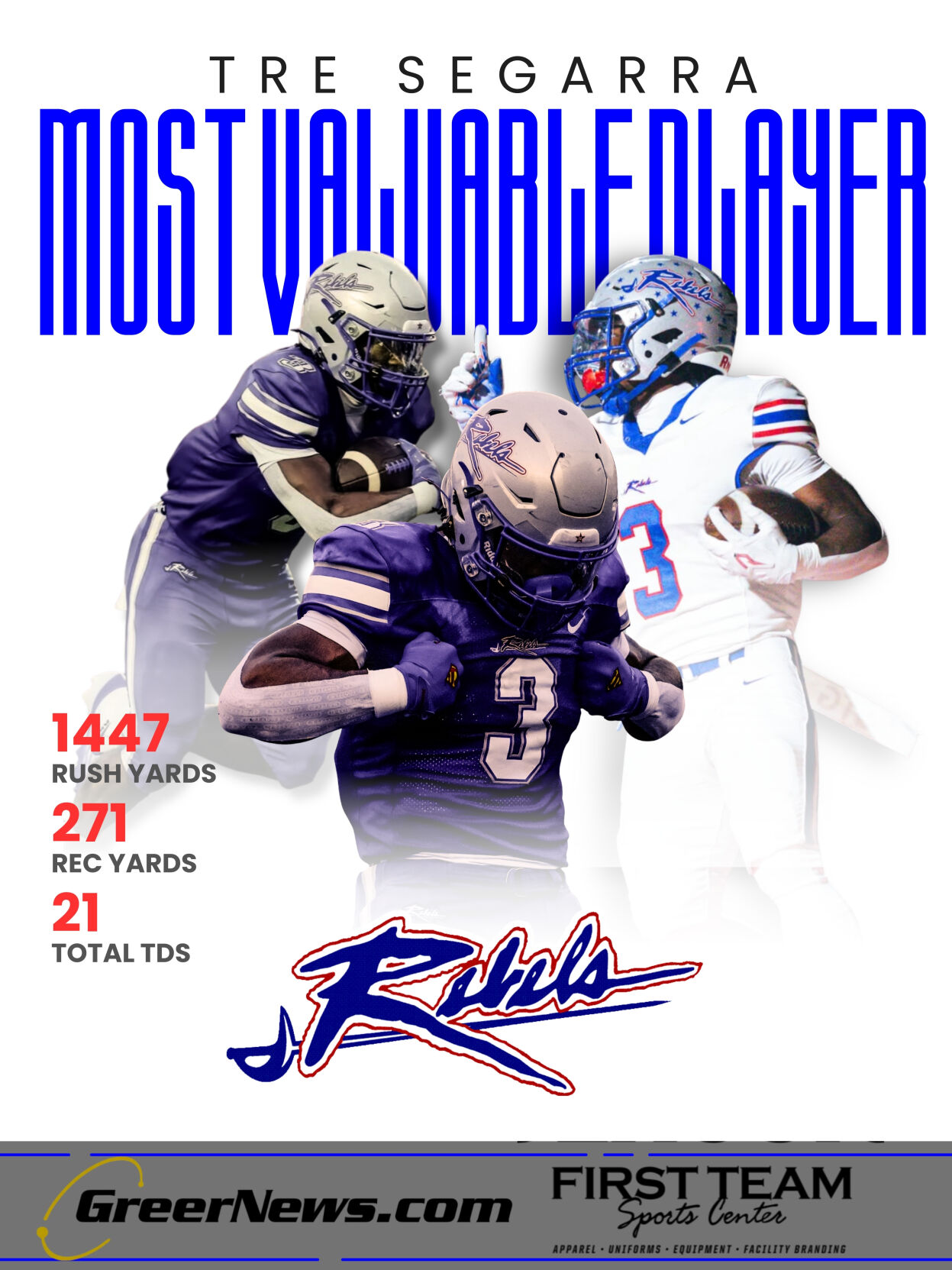 Red Modern Football Team Starting Lineup Instagram Post - 6