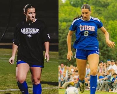Eastside Riverside girls soccer collage