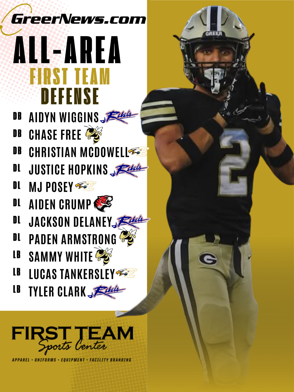 Red Modern Football Team Starting Lineup Instagram Post - 5