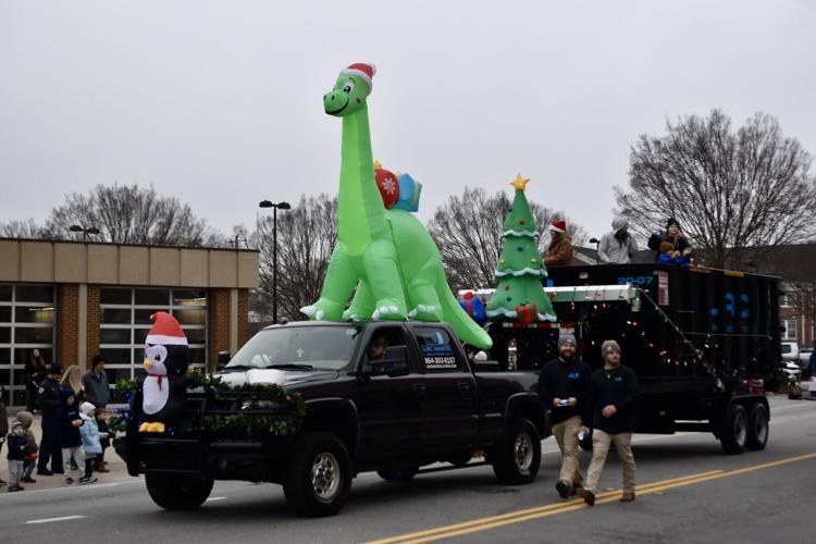 Greer Relief Christmas Parade - Dinosaur Float.jpg