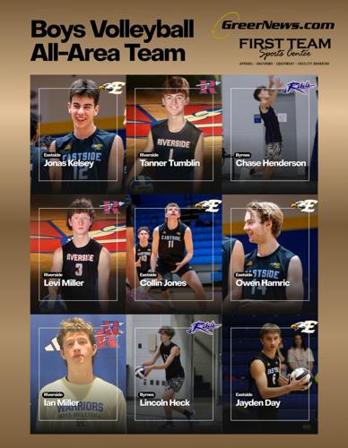Boys VB all area team