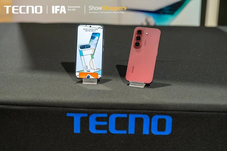 TECNO Showcased New MEGABOOK Laptops and New Phones at IFA ShowStoppers 2026