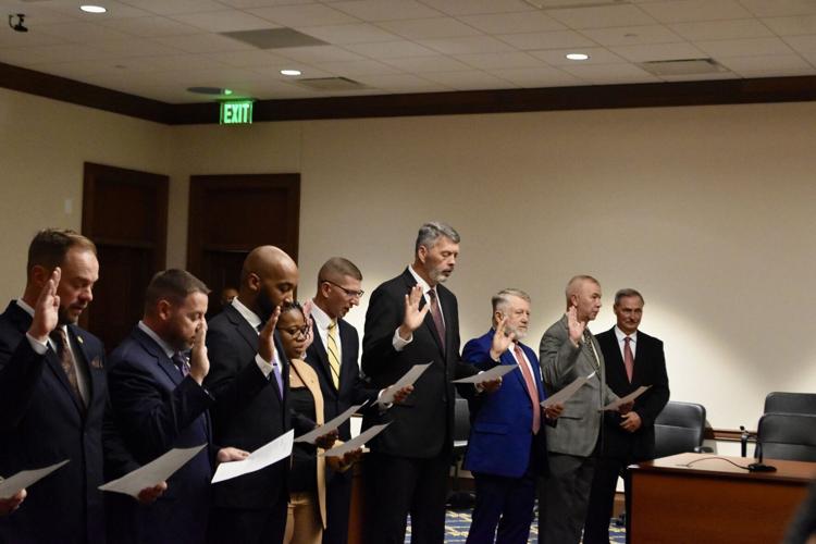 Bill Rhyne Command Staff swearing in.jpg