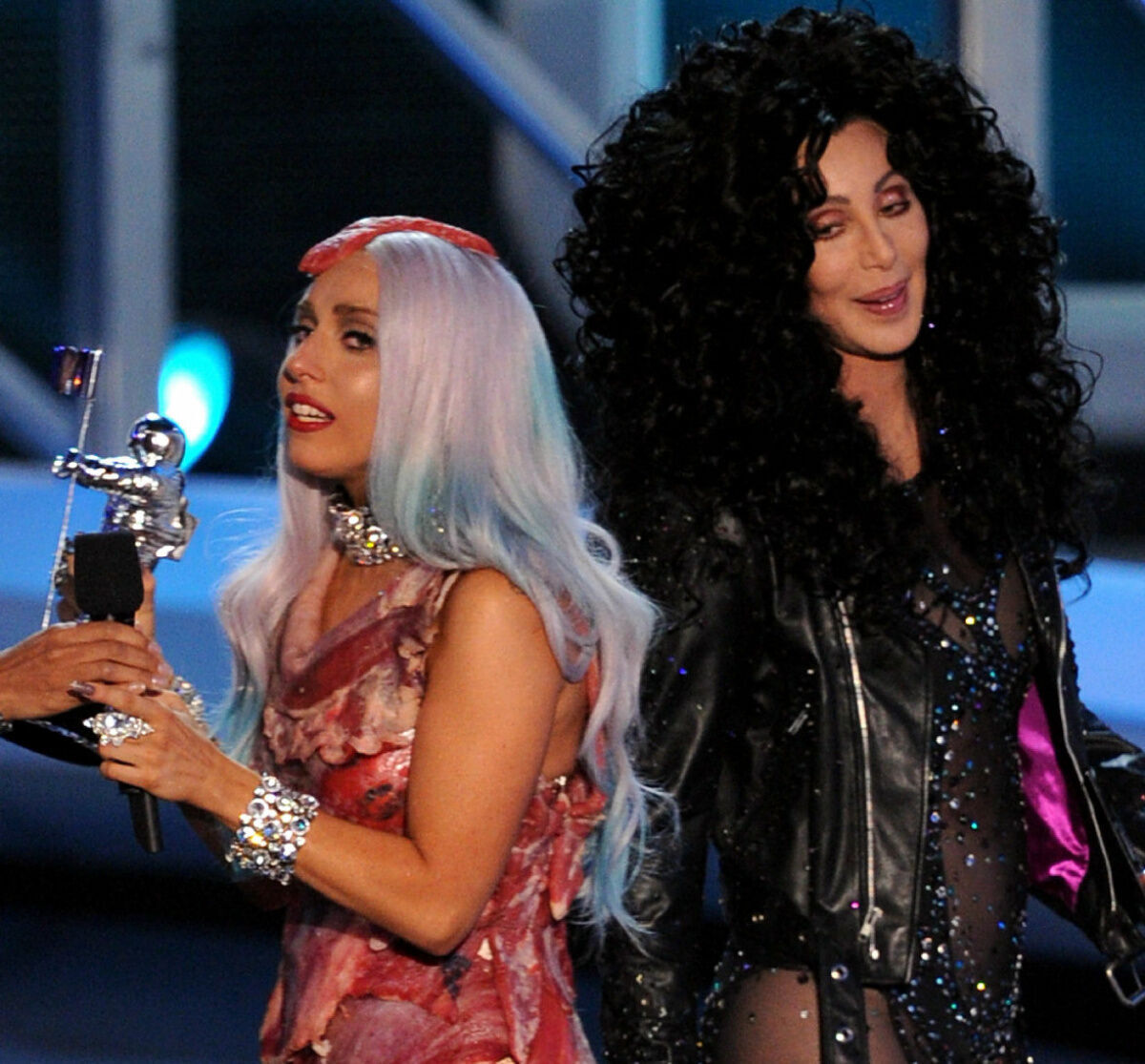 Lady GaGa meeting The Goddess of Pop. : r/LadyGaga