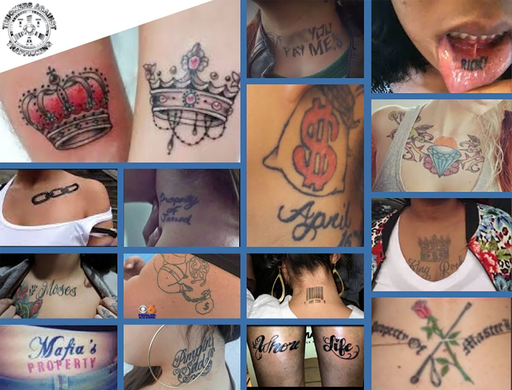 Human trafficking tattoos are turned into symbols of triumph thanks to  Atlanta group  WTGS