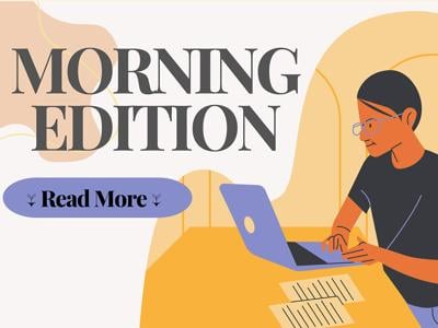Morning Edition graphic Summer 2025