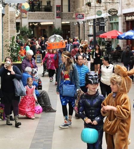 Downtown trick or treat