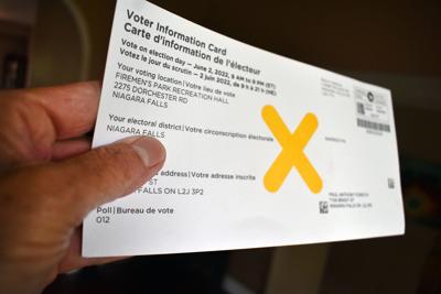 Voter information card