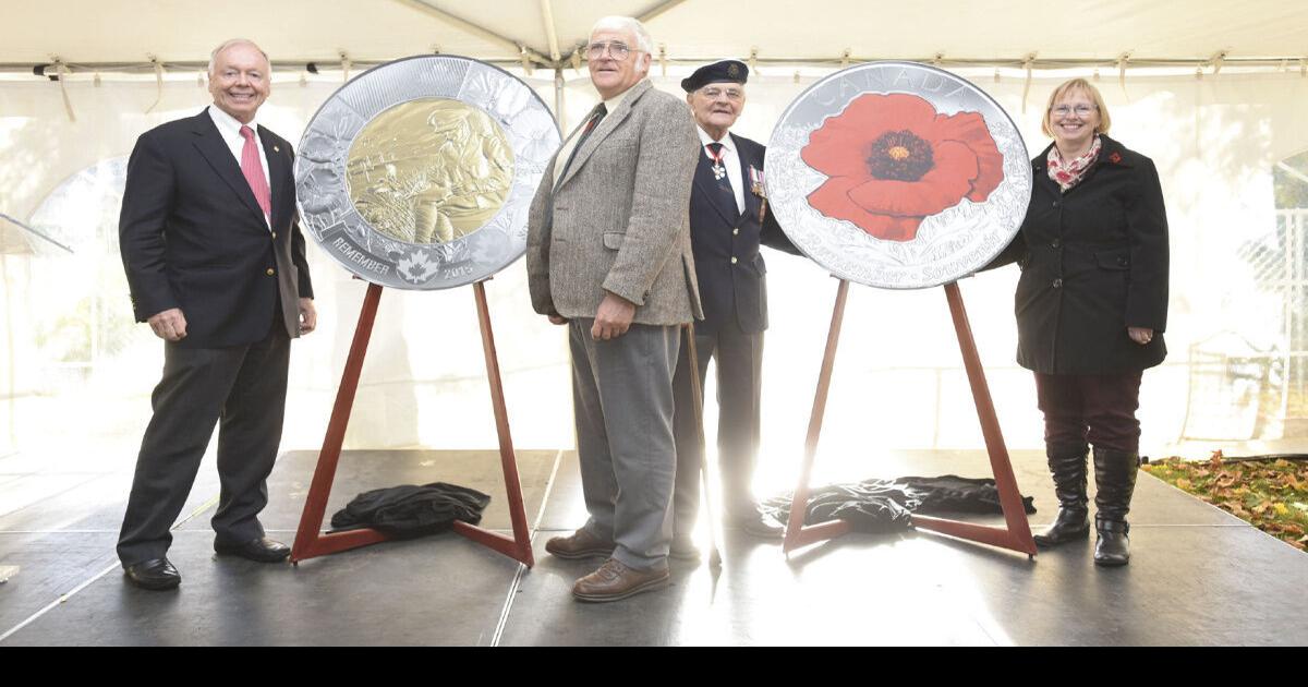 Guelph’s McCrae and the poppy to be seen on coins throughout the country