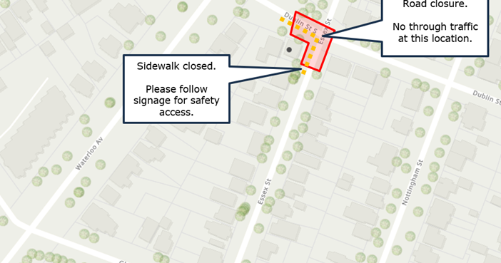 Downtown Guelph intersection to close for 2 weeks