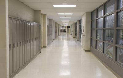 School hallway