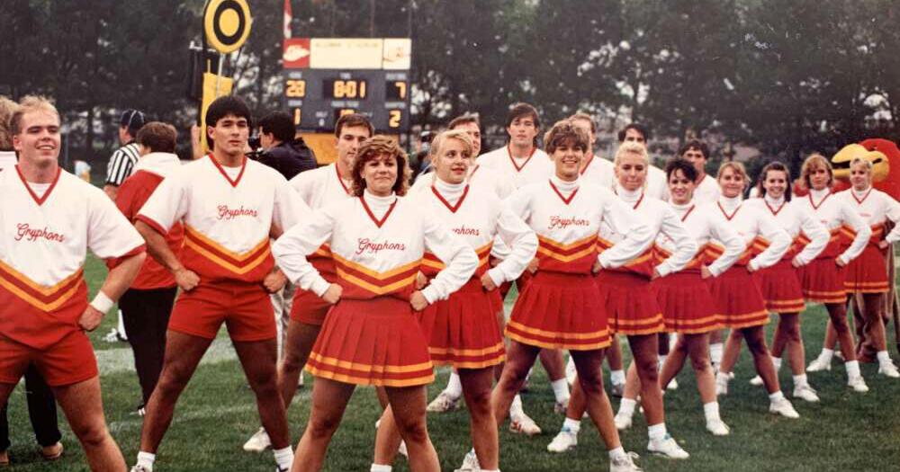 First coed cheerleading team reuniting at Guelph Homecoming game