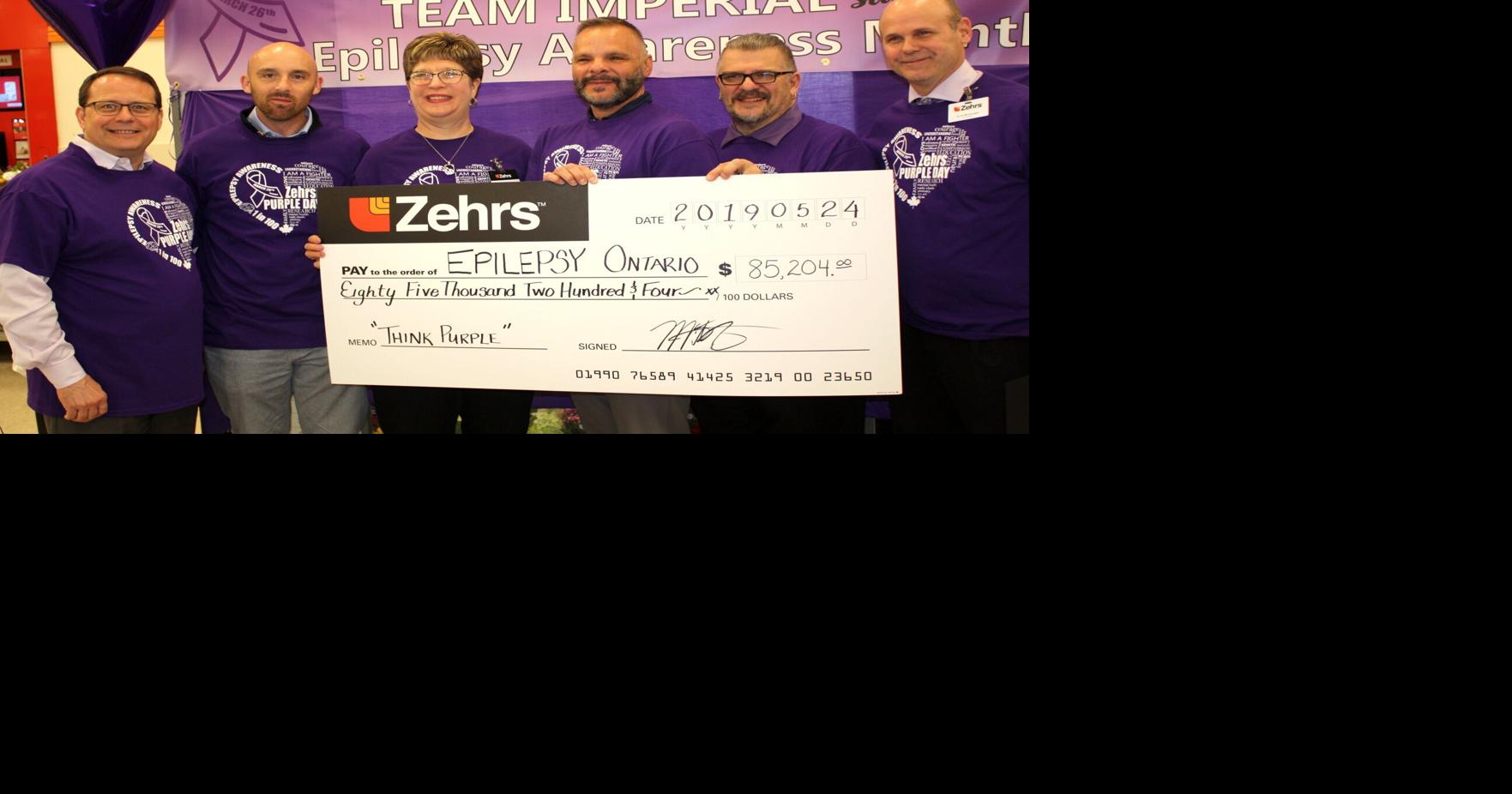 Zehrs Guelph leads campaign to raise over 85,000 for Epilepsy Ontario