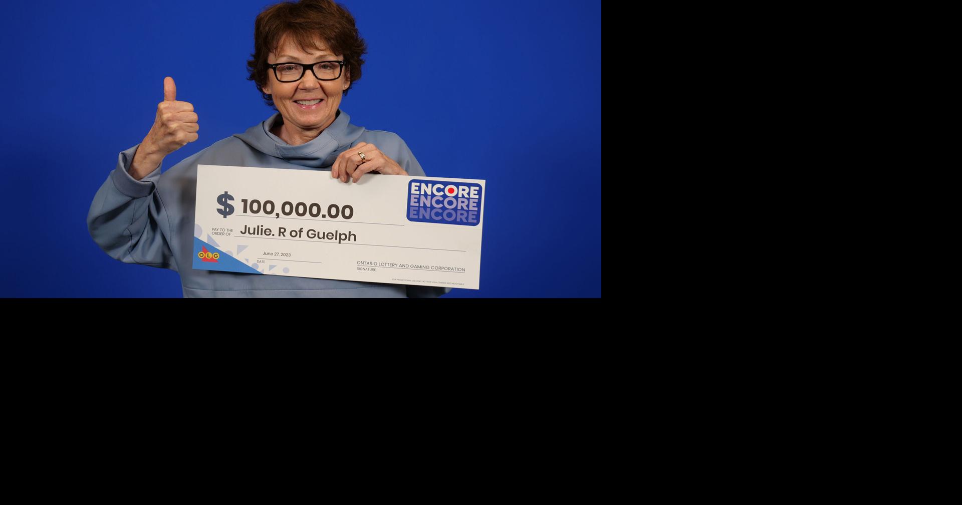 OLG Encore score for Guelph resident