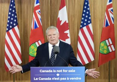 doug ford tariffs benzie.JPG