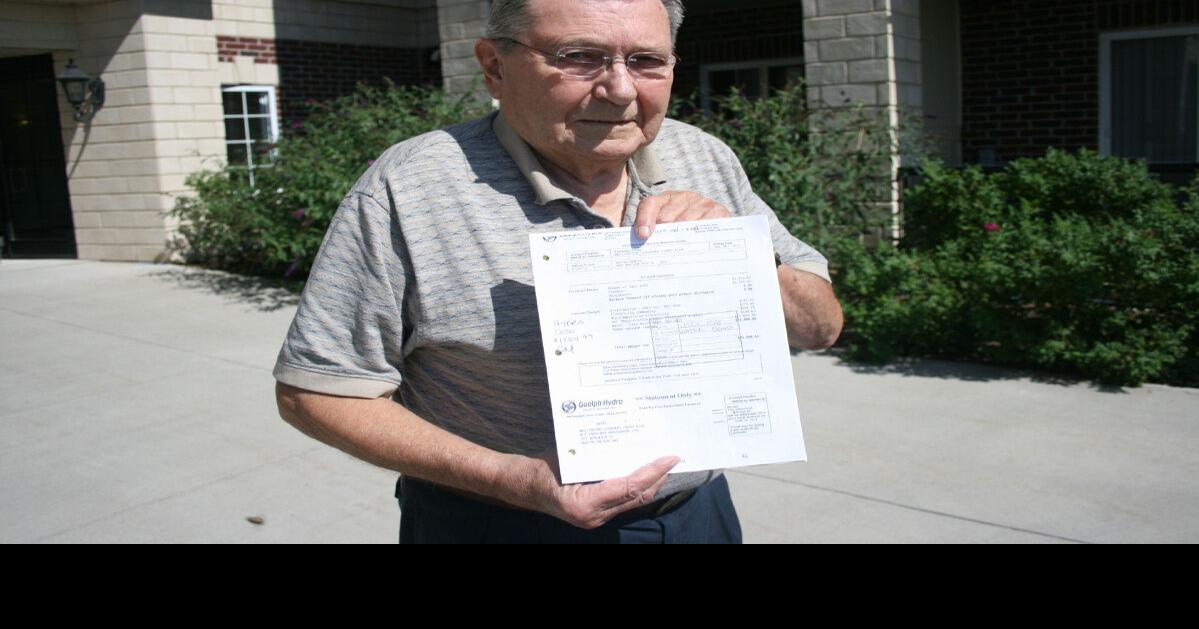 Guelph residents stumped by 25,000 water bill