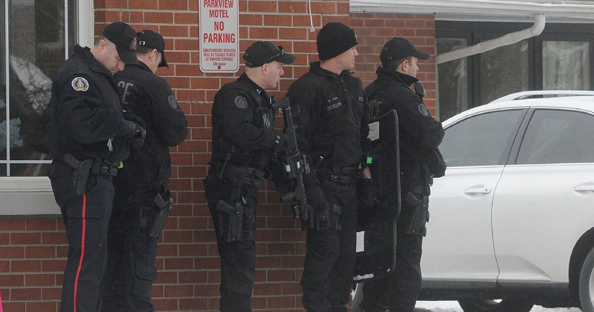 Guelph Police tactical officers called to motel in city’s north end