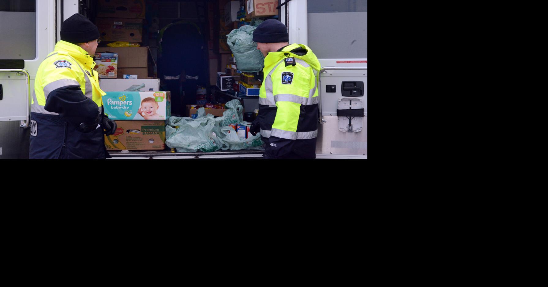 Help stuff a Guelph emergency vehicle full of food